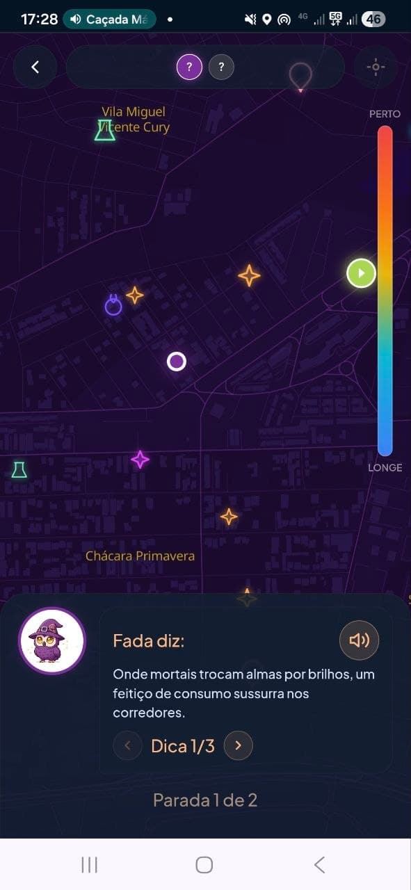 Caçada Mágica Home